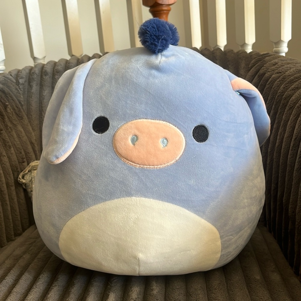 Blue donkey squishmallow